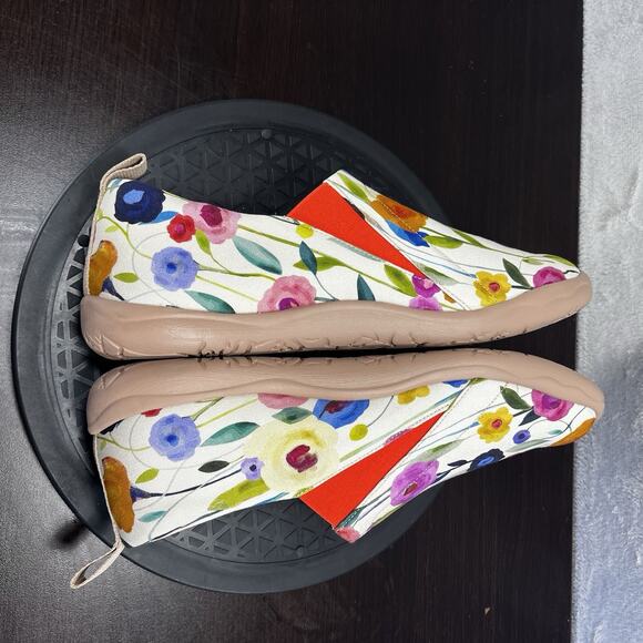 UIN Womens Size 10.5 RICH BLOOMS TOLEDO Slip On Shoes Canvas Casual Loafer - Picture 9 of 10